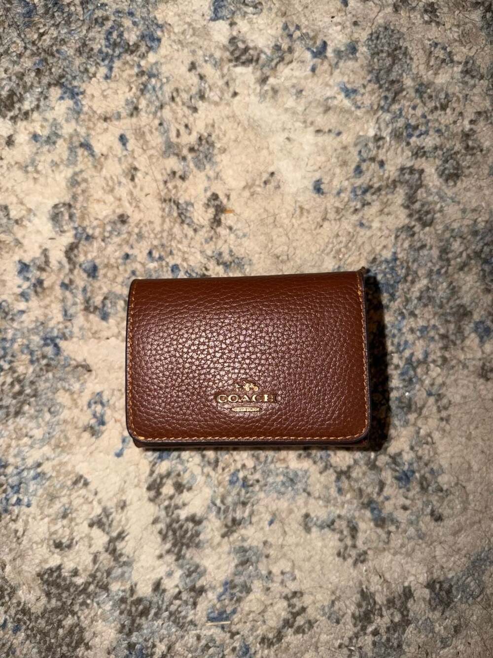 Coach Women's Signature Card Holder Wallet Brown